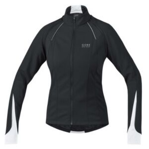 Gore Black and White cycling Jacket women’s - detachable sleeves size small